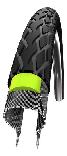 Schwalbe btb 28×1 1/8 Mar G Guard R zw Zwart