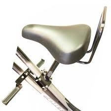 Velo Zadel op buis D fiets model 1 Black