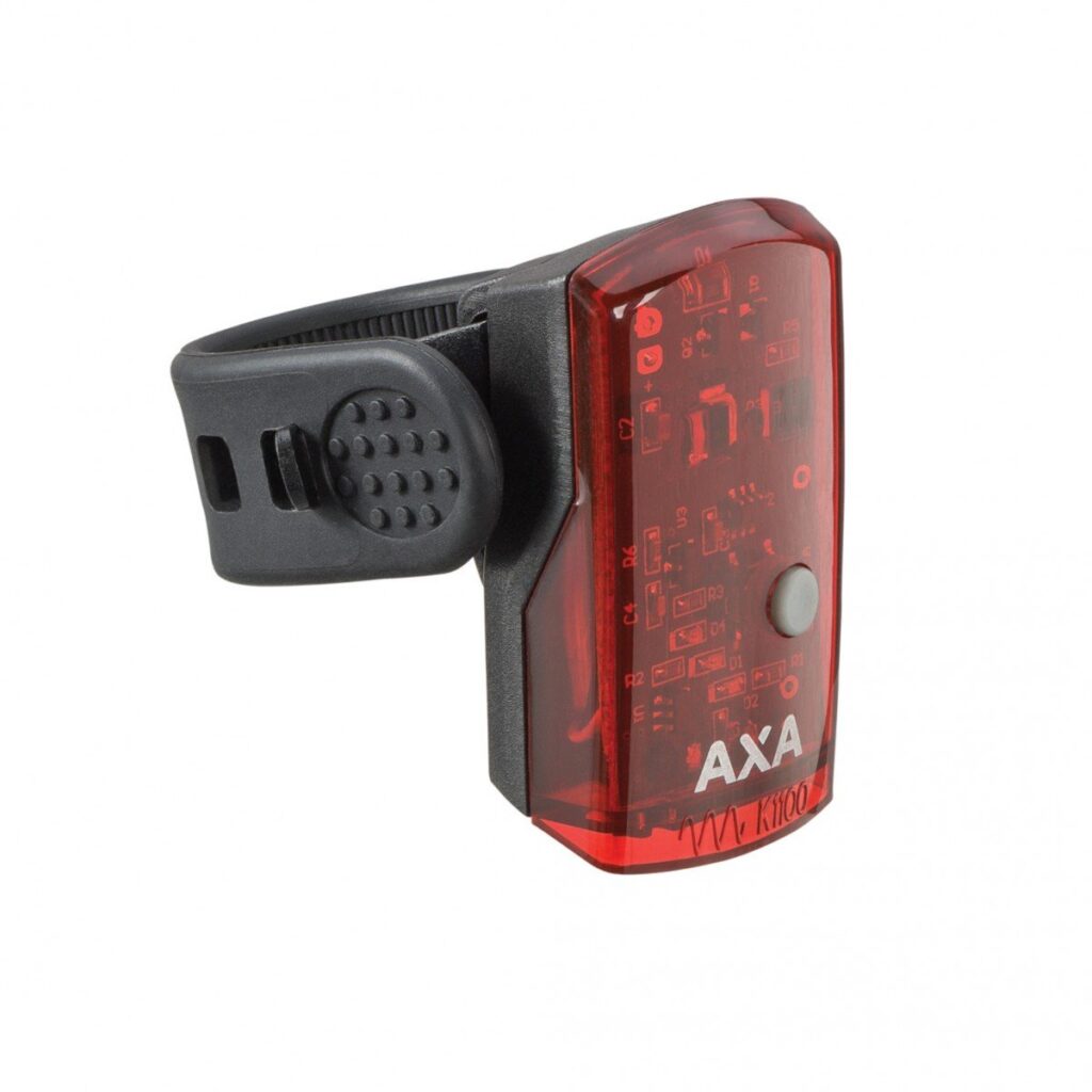 Axa achterlicht Greenline 1 led usb zadelpen Black - Afbeelding 2