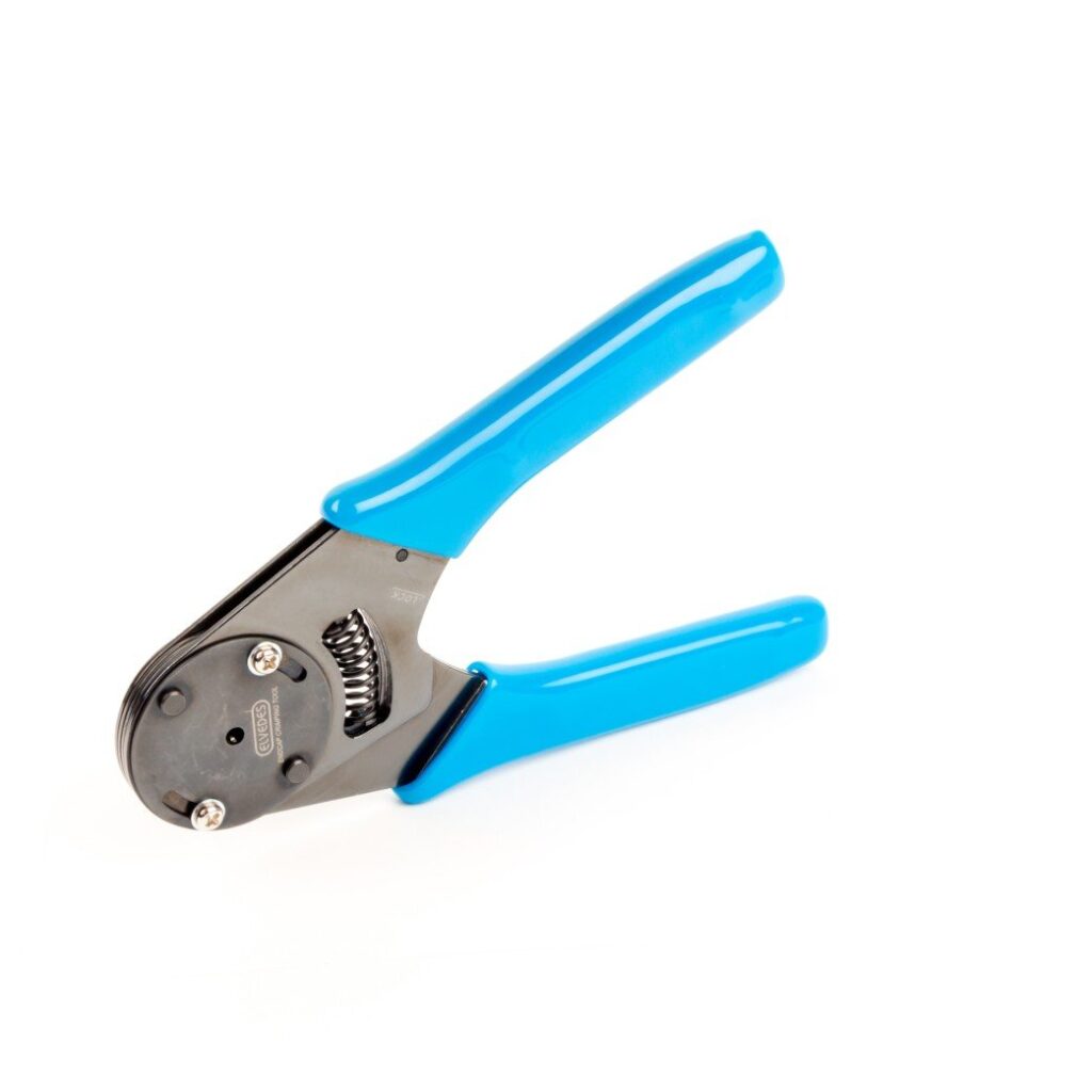 Elvedes krimptang tbv anti-rafeldopjes Blauw