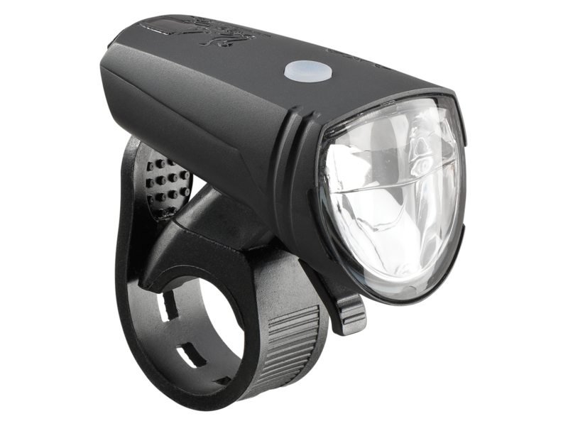 Axa koplamp Greenline 15 Lux Usb Black