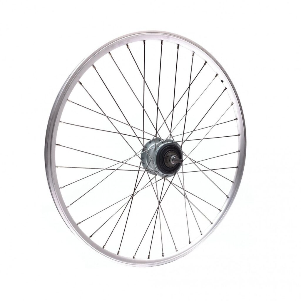 Falkx Z Achterwiel N8 Roll Alu zilver hoog vv