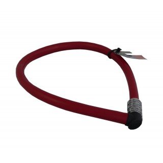 Abus kabelslot code 1100/55 black Zilver