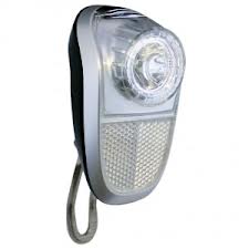 Union koplamp UN-4965 Mobile aan/uit dynamo zilver Zwart