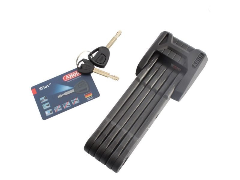 Abus vouwslot Bordo Granit XPlus 6500K/90 SH Black