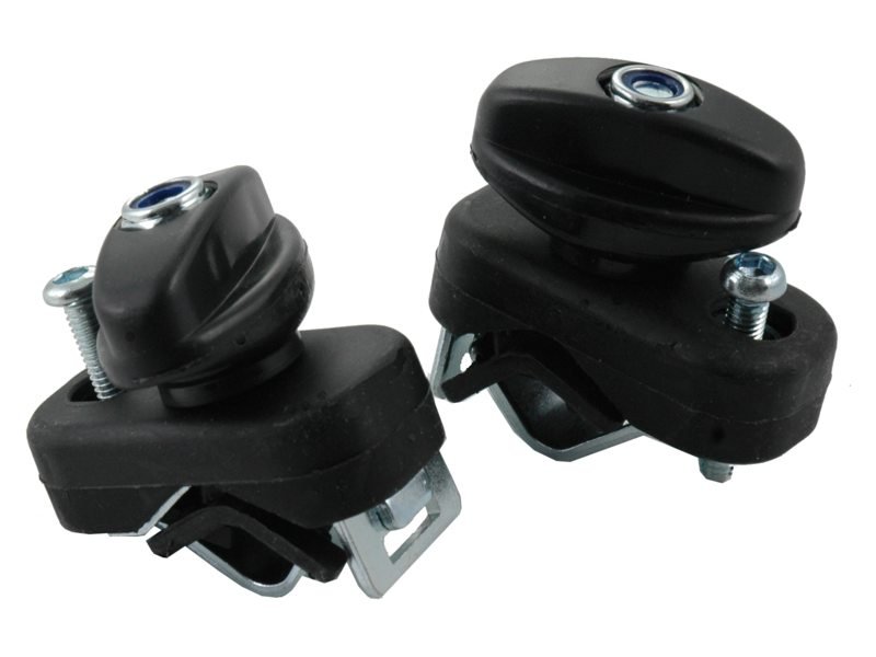 Bobike bevestigingsknop set 3-groef Maxi Zwart