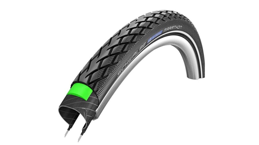 Schwalbe btb Marathon G-Guard 27 x 1 1/4 zw refl BLACK