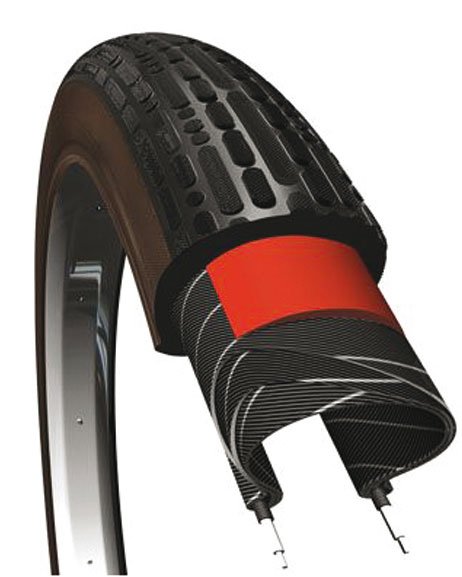 Schwalbe btb Fat Frank K-Guard 28 x 2.00 zw/br ref BLACK-BROWN