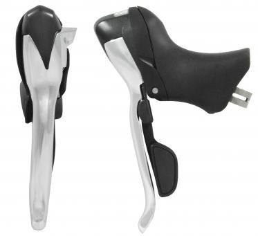 Sunrace versteller set STI race 2×9 Zilver/Zwart