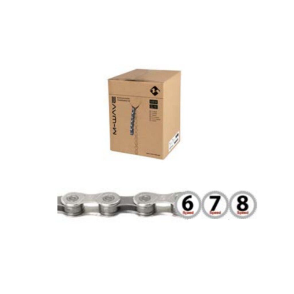M-wave FF0901A Ketting 6-8 speed WP Bruin