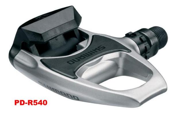 Shimano Shim pedalen SPD-SL PDR540 105 zi Zilver