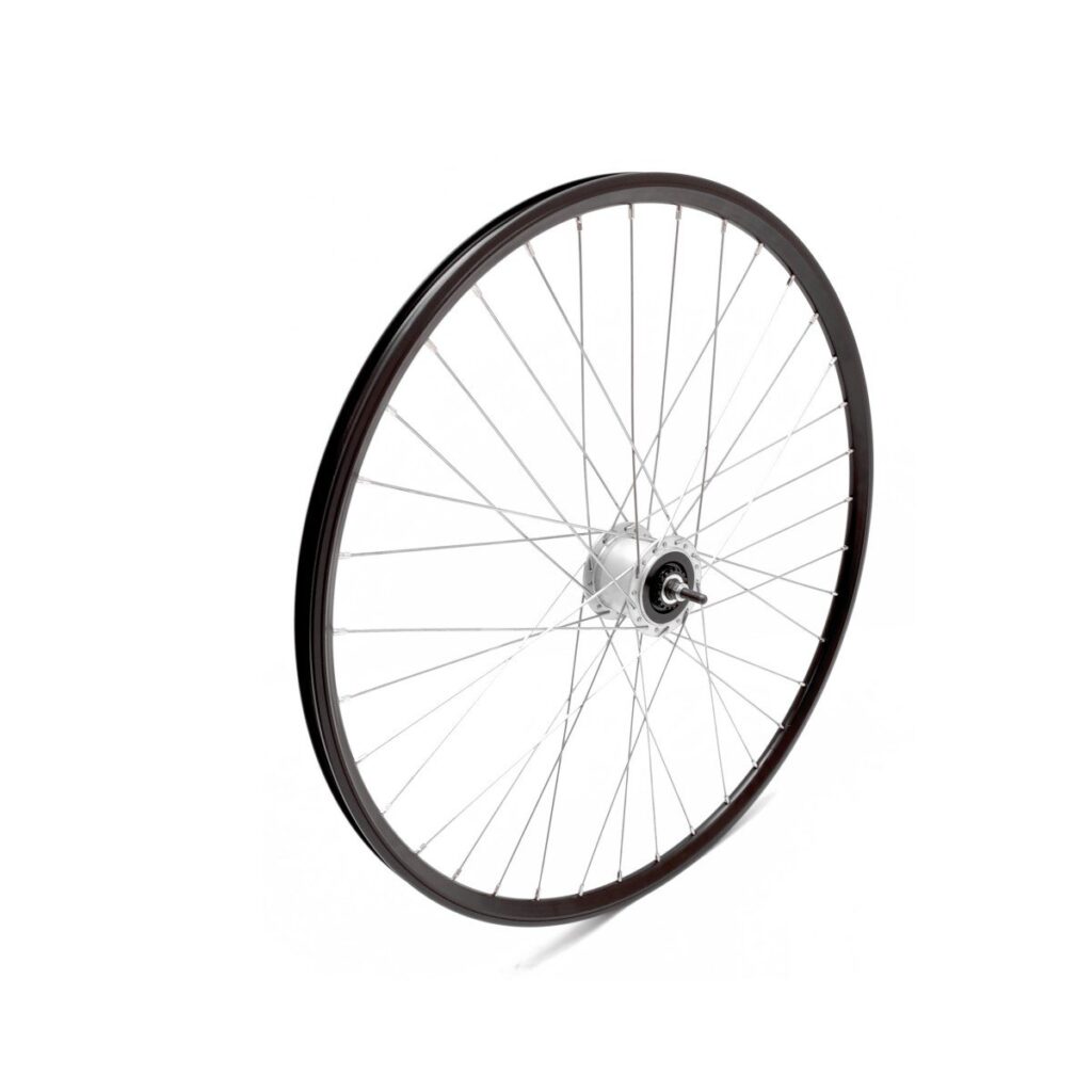 Falkx Z Voorwiel naafdynamo+roll 28 alu velg