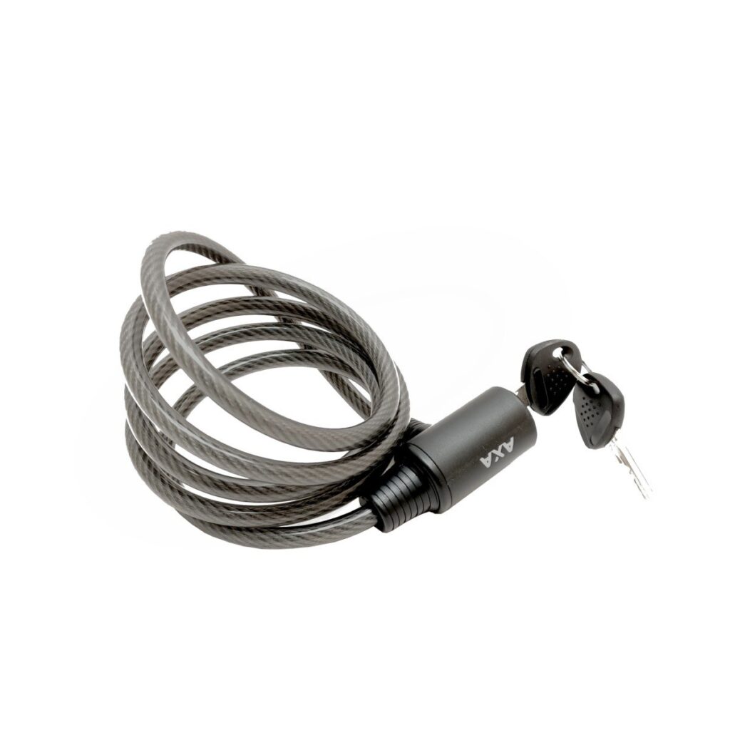 Axa FE1601D Slot kabel 8x150cm zwart