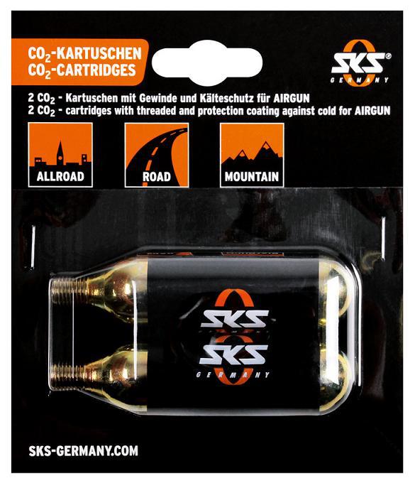 Sks Pomppatronen CO2 16 gram (2 stuks)