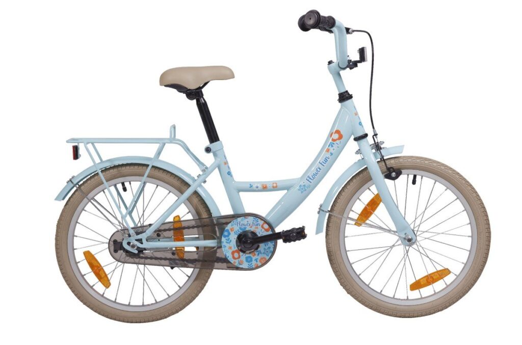 Bikefun Flower fun 18" Licht Blauw Meisjes 2025 - Afbeelding 2