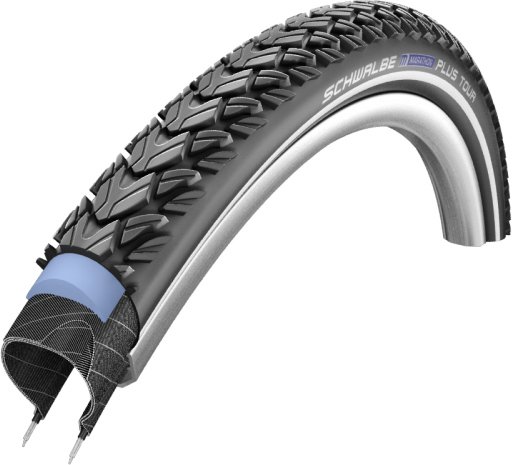 Schwalbe btb Marathon Plus Tour 28 x 1.75 zw refl BLACK