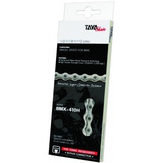 Taya QB0805A Ketting 410H 1/2x 1/8 zwart