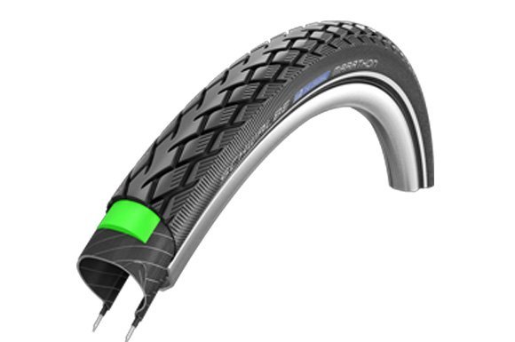 Schwalbe btb Marathon G-Guard 28 x 1 1/4 zw refl BLACK