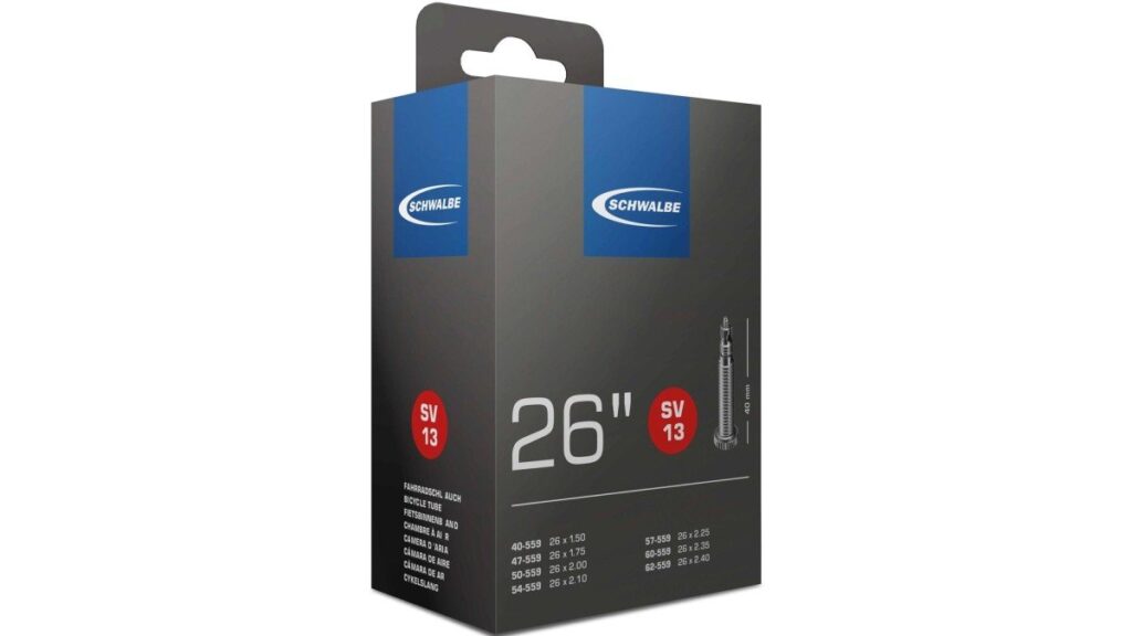 Schwalbe bnb SV13 26 x 1.50 - 2.40 fv 40mm BLACK - Afbeelding 2