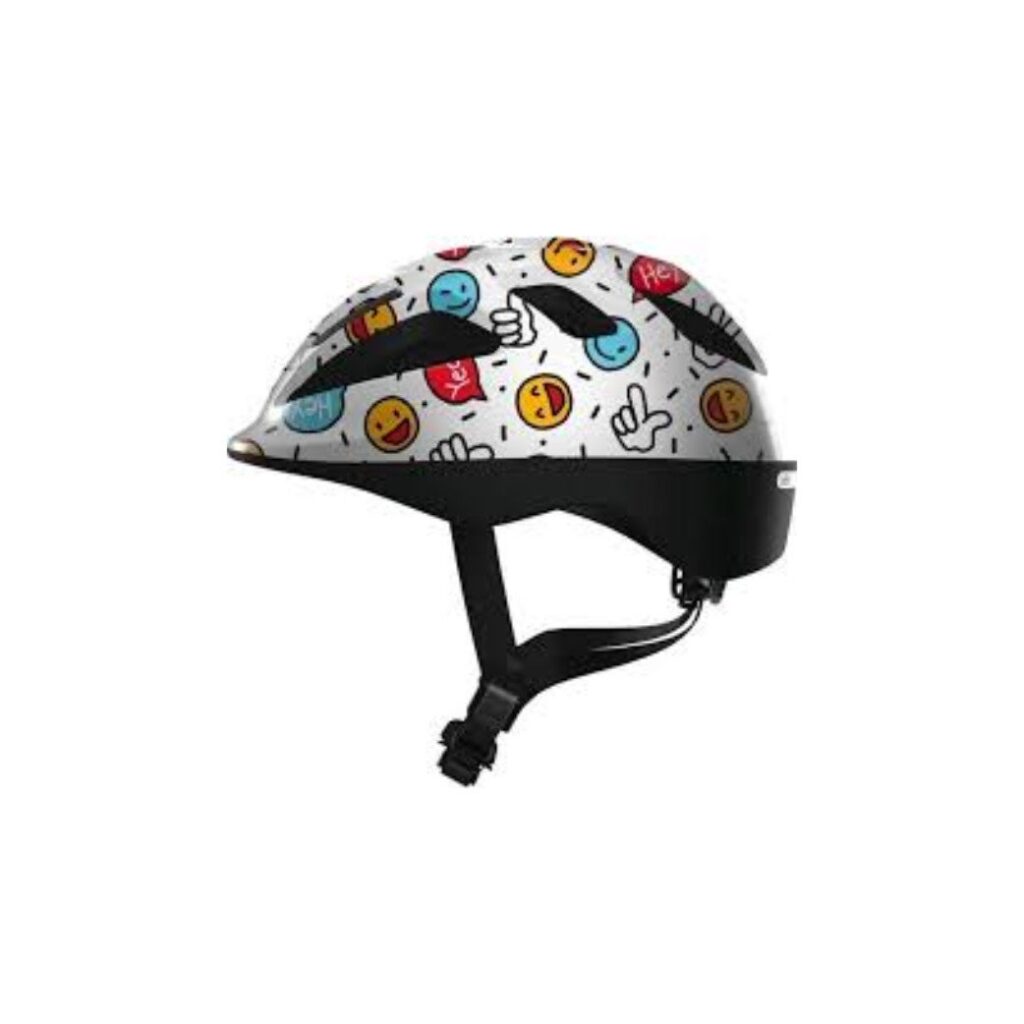 Abus helm Smooty 2.0 White Smiley - Afbeelding 3