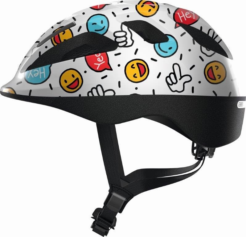 Abus helm Smooty 2.0 White Smiley
