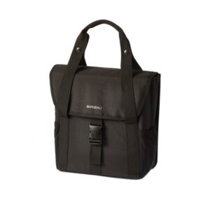 Basil fietstas enkel Go solid zwart 16L Solid Black