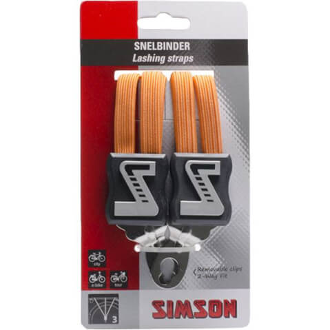 Simson snelbinder lang oranje Oranje/Geel