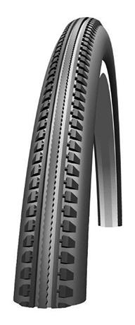 Schwalbe btb HS110 20 x 1 3/8 zw refl Zwart
