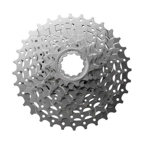 Shimano cassette 9v 11/32 HG400 Zilver