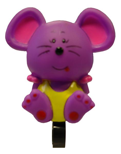 Pexkids Pex toeter muis Paars/Geel