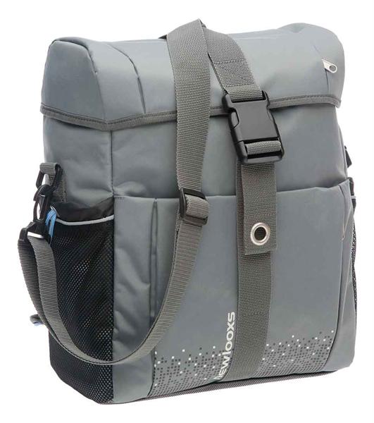 New Looxs tas Vigo single silver grijs Zilvergrijs