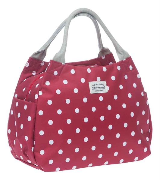 New Looxs schoudertas Tosca Midi polka rd Rood