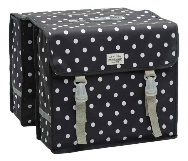 New Looxs dubbele tas 230 Fiori Polka zw