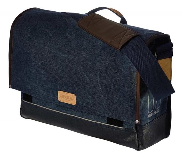 Basil messenger tas Urban Fold bl Blauw