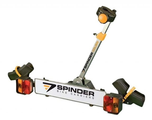 Spinder FIETSDRAGER COLIBRI 1F FRAME ZILVER