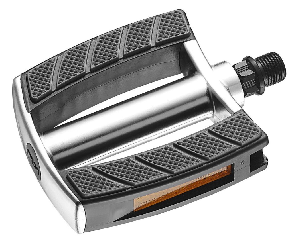 Union pedalen SP-828 alu zwart grijze inleg Zilver