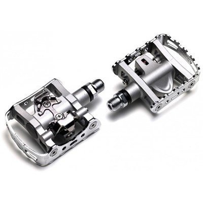 Shimano pedalen SPD PDM324 enkel Zilver