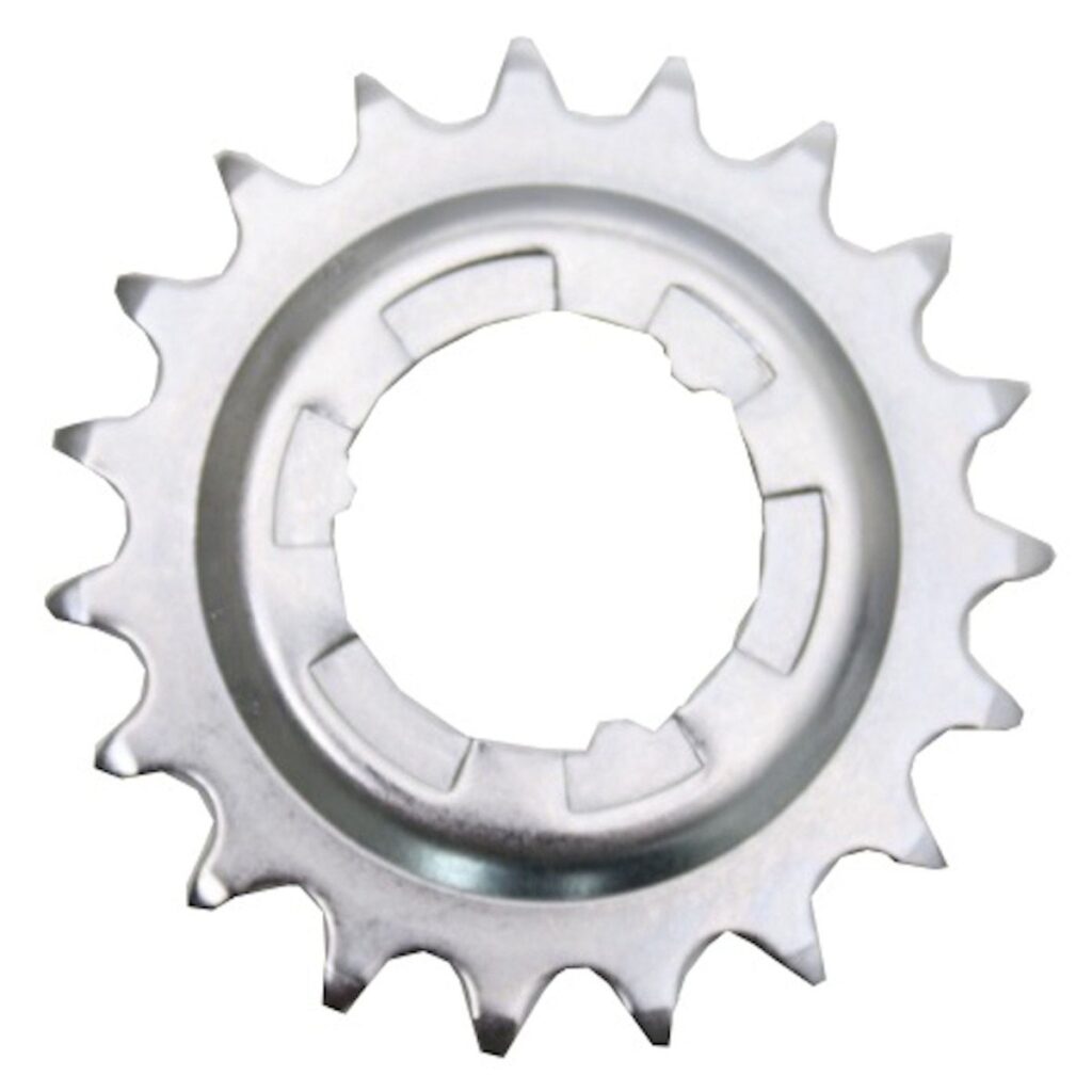 Shimano tandwiel Nexus 19t zilver Chroom