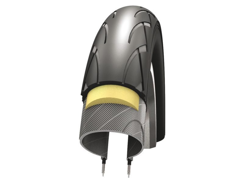 Schwalbe btb 12 x 1.75 Kid Plus zw Zwart