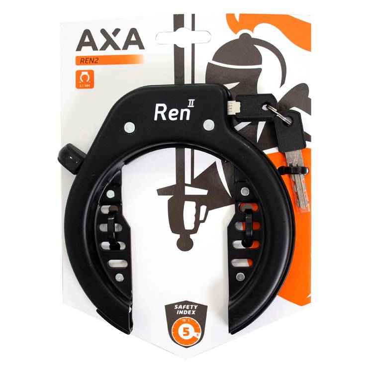 Axa ringslot Ren2 Zwart