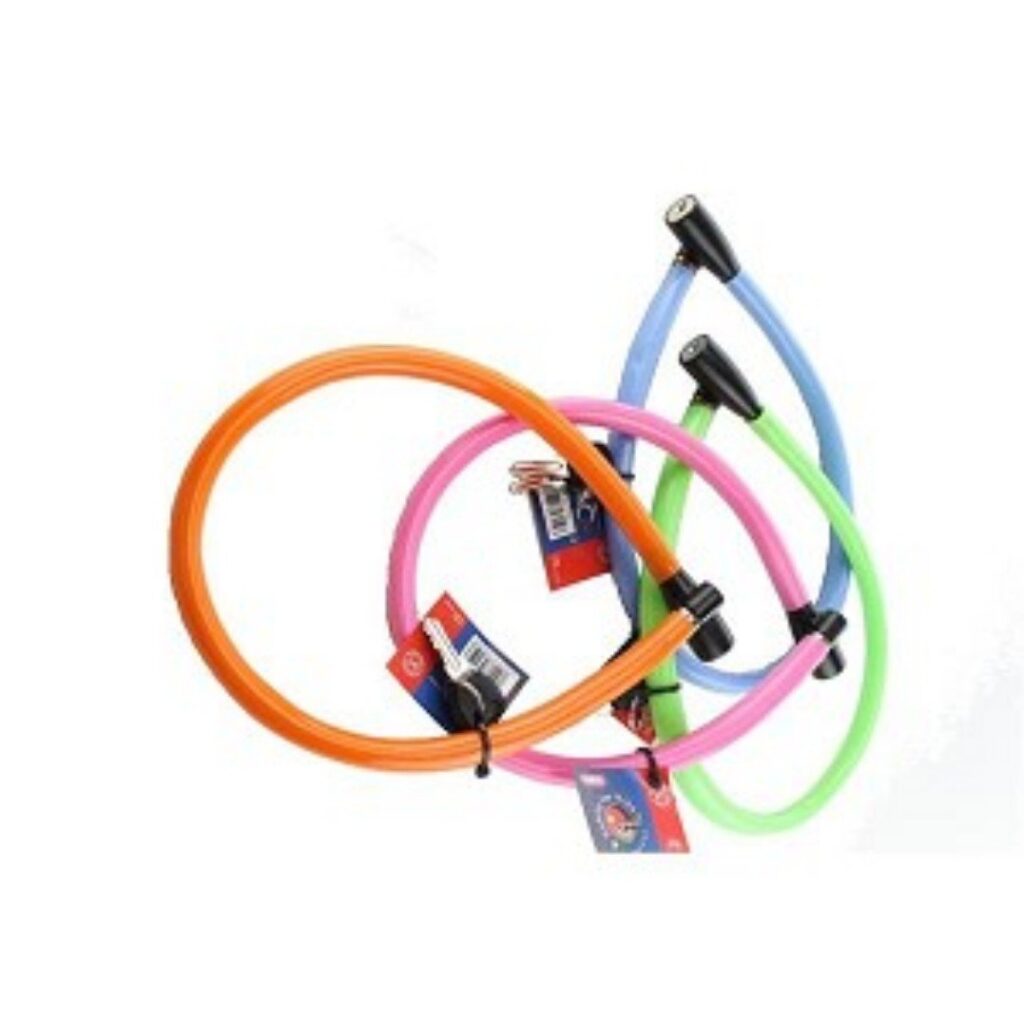Abus kabelslot 1900/55 kids Blauw – Groen – Oranje – Rood