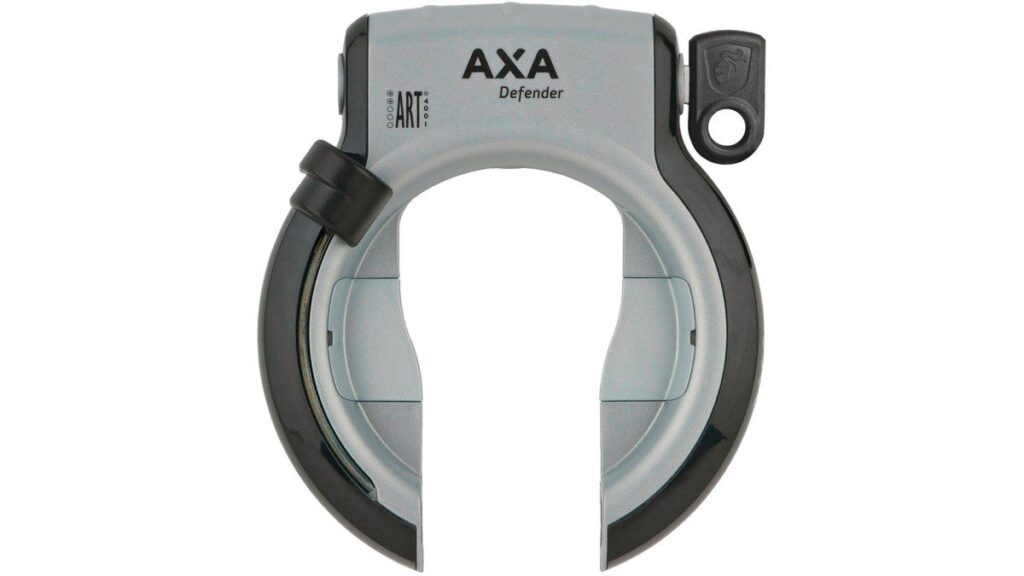 Axa ringslot Defender Zilver/Zwart