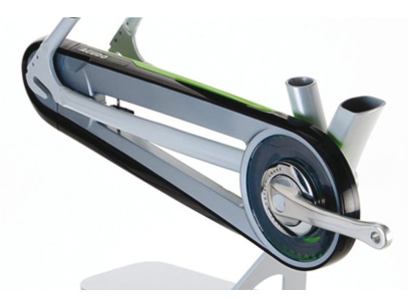 Hesling voorzet kettingkast Agudo Kunststof, totale lengte 628mm, Ø 18cm, Zwart