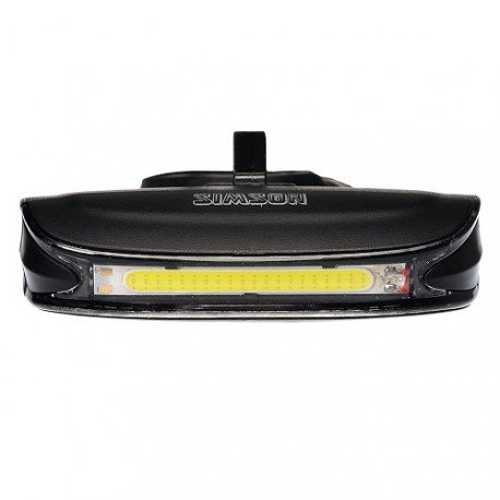 Simson koplamp Line usb 8 lux Zwart