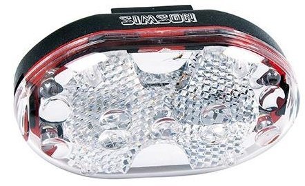 Simson koplamp 5 led batterij stuurbocht