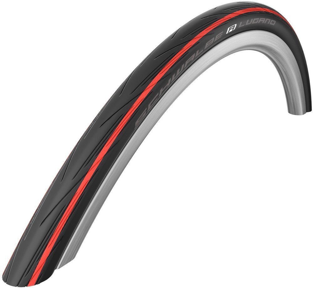 Schwalbe btb 700×25 Lugano rd/zw Rood