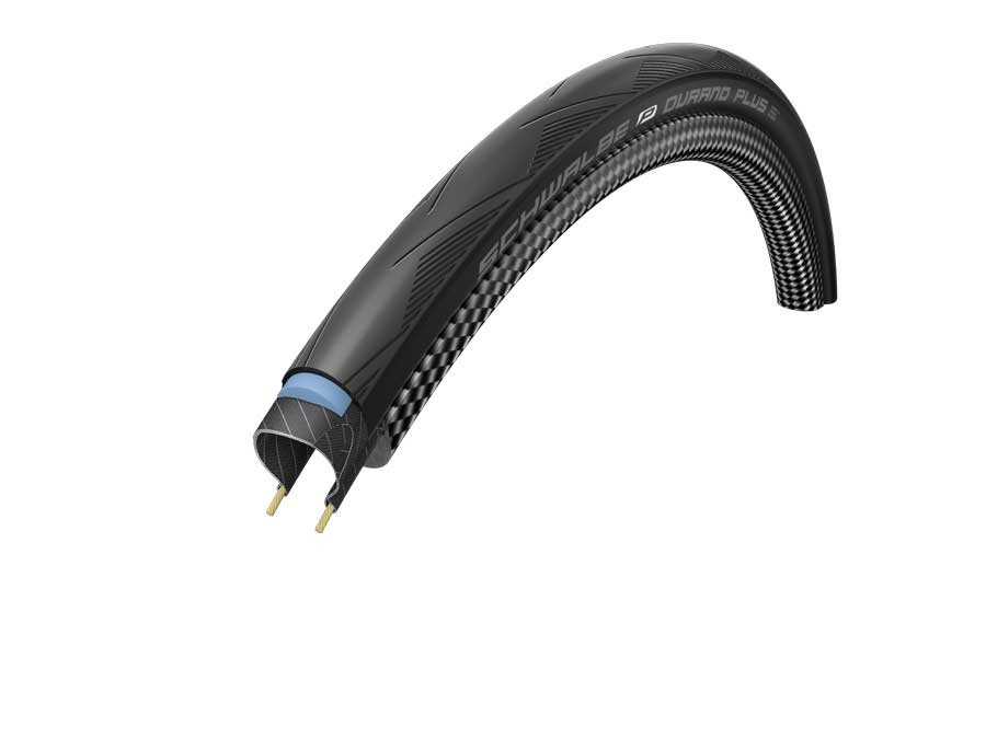 Schwalbe btb 700×28 Durano plus R zw Zwart