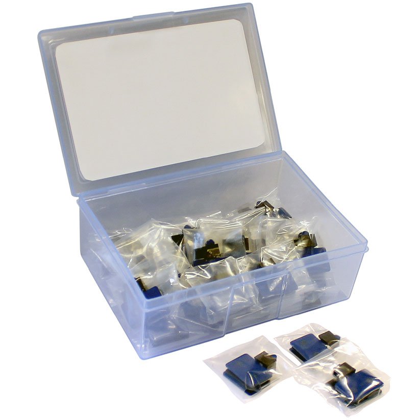 Union SCHIJFREMBLOKKENDBP-10 ORGANISCH 25PAAR Blauw