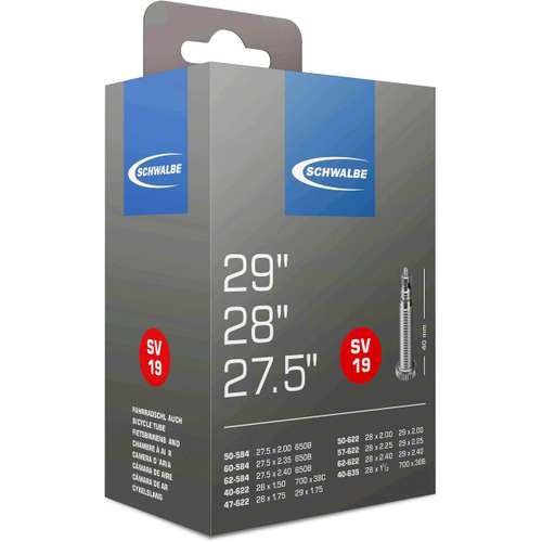Schwalbe bnb SV19 27.5 x 2.00 – 29 x 2.40 fv 40mm BLACK