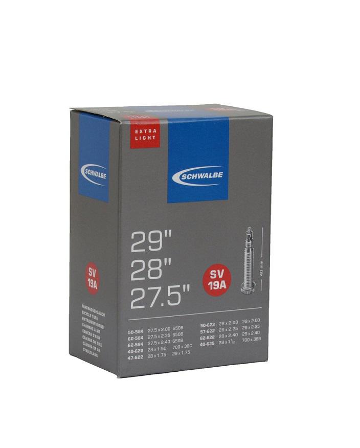 Schwalbe bnb SV19A X Light 27.5 x 2.00 – 29 x 2.40 BLACK